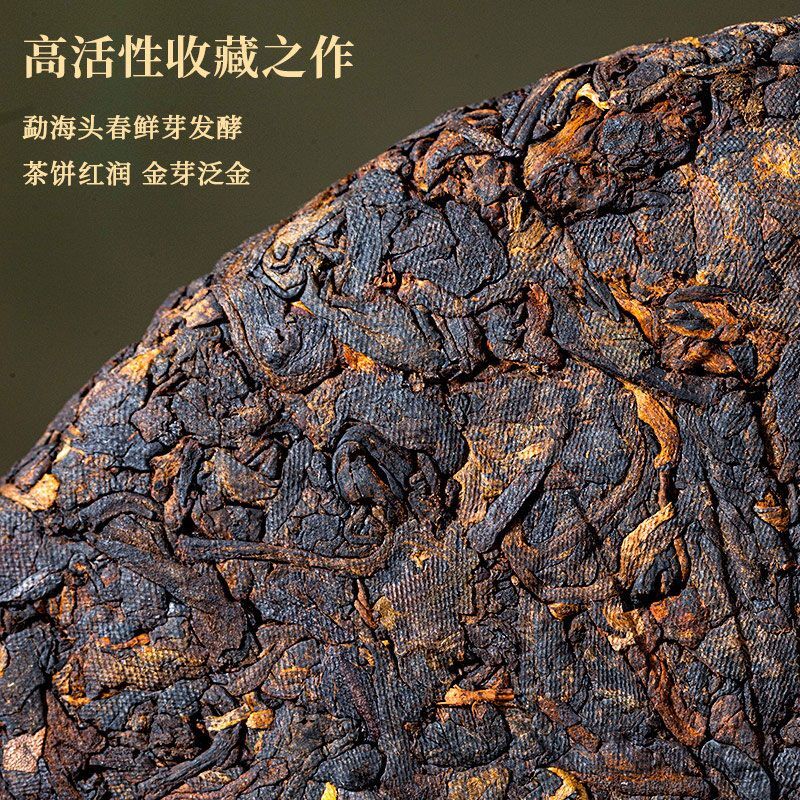 Ten Years of Chen Xiang Puerh Tea Ripe Tea Cake Tea Ancient Tree Puerh Ripe Tea