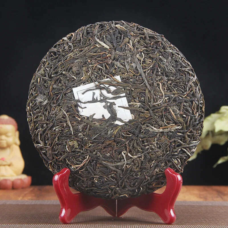 Pu'er Tea Raw Tea Cake Ancient Tea Youleshan Pure Pu'er Tea 357g Ration Raw Tea