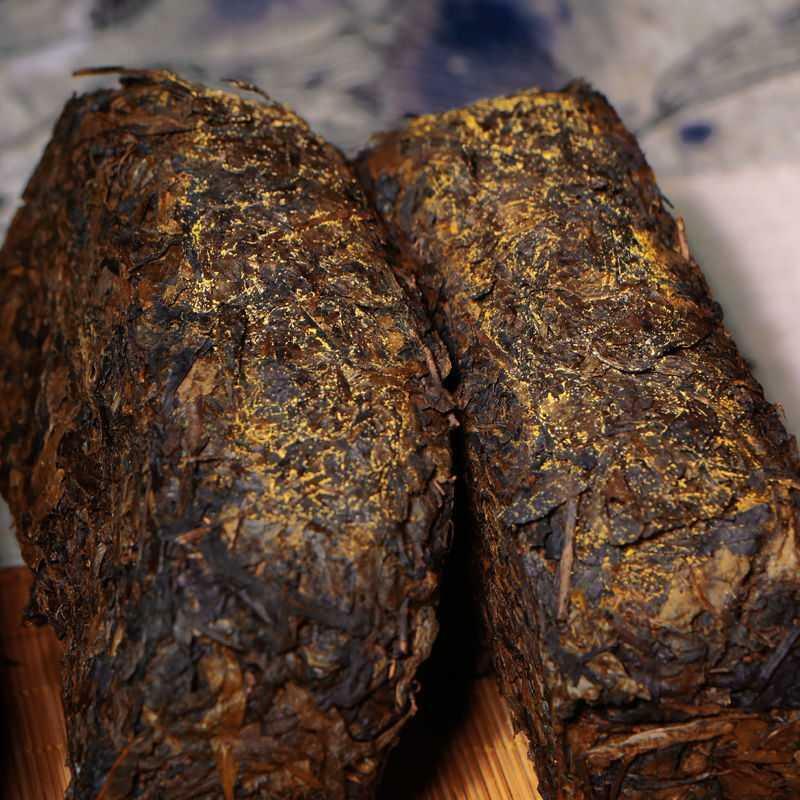 Chinese Tea Hunan Anhua Jinhua Black Brick Tea * Fuzhuang * Jinfu Brick Tea-
