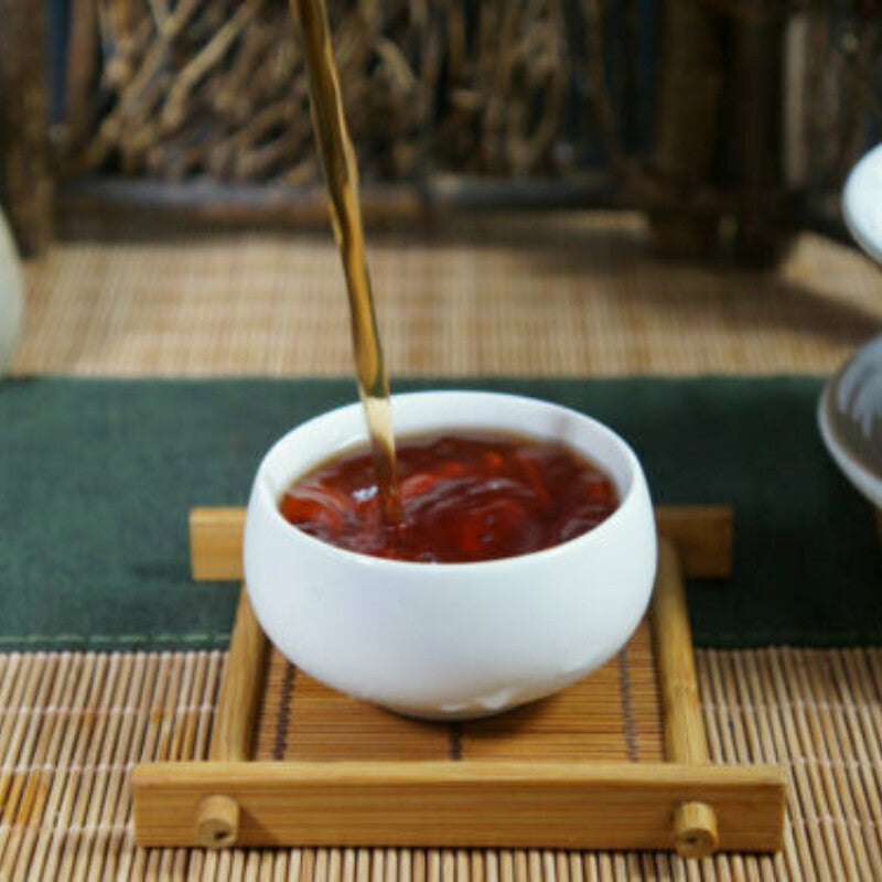 500g Original Liu Pao Rice Tea Brick Guangxi Aged Liubao Tea Black Tea Dark Tea