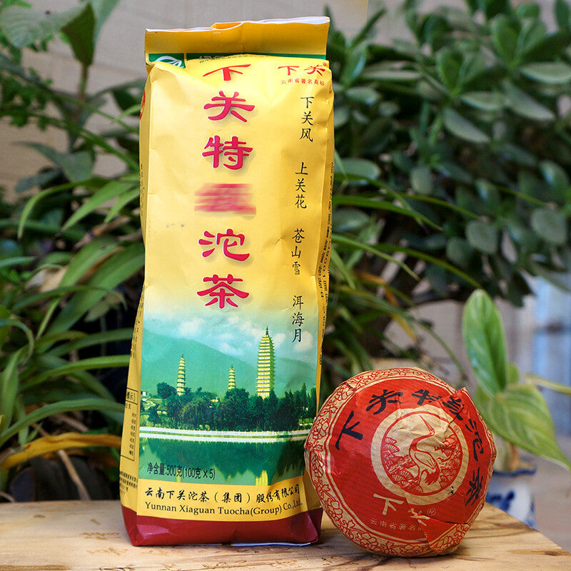 Xiaguan Te Ji TuoCha Premium Grade Pu-erh Tea 2013 Raw Puer Green Tea 500g