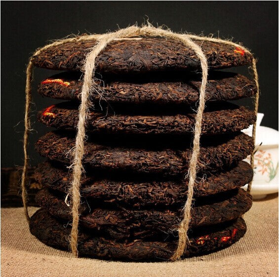 357gTop Grade Aged Ripe Pu Er Tea Oldest Puer Tea Puerh Black Tea Pu-erh Red Tea