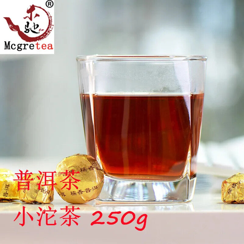 Mcgretea Puer Tea Glutinous Rice Fragrant Puer Tea Xiao Tuo Tea Brick Puer 250g