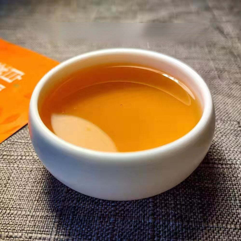 250g Fuding White Tea Tangerine Peel White Tea Portable Mini Tea Brick Benefits