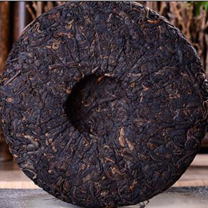 200g Yunnan Chunmu Ripe Pu'er Tea Cake Cooked Tea Chinese Aged Puerh Tea