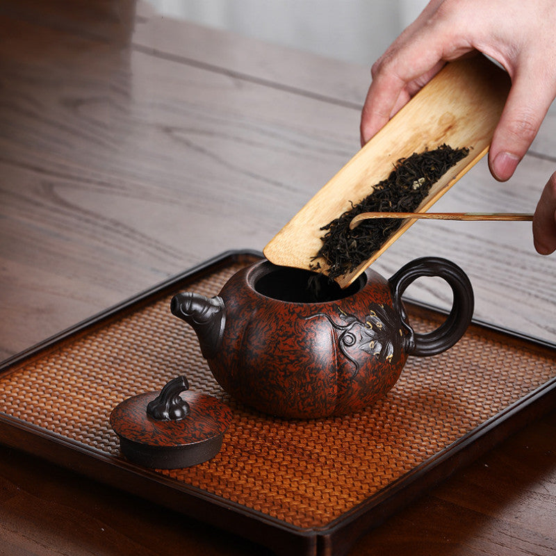 Full Handmade Tea Pot With Certificate Paper Real Yixing Zisha Purple Clay Pot