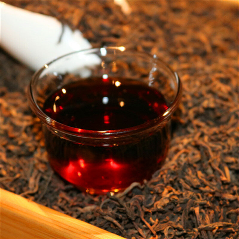 YunNan MengHai TeJi Puerh Tea Bulk Pu'erh Ripe Tea ChenXiang Fragrant Pu'er Tea-