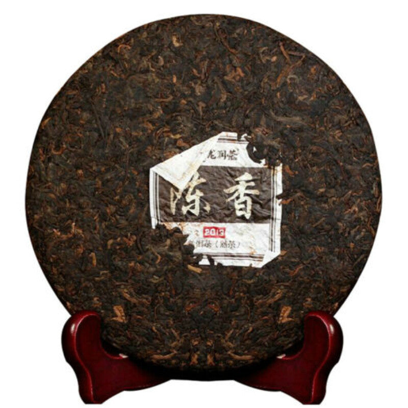 357g Chen Xiang * Yunnan LongRun Tea Aged Pu-erh Tea Cake Pu'er Ripe Tea