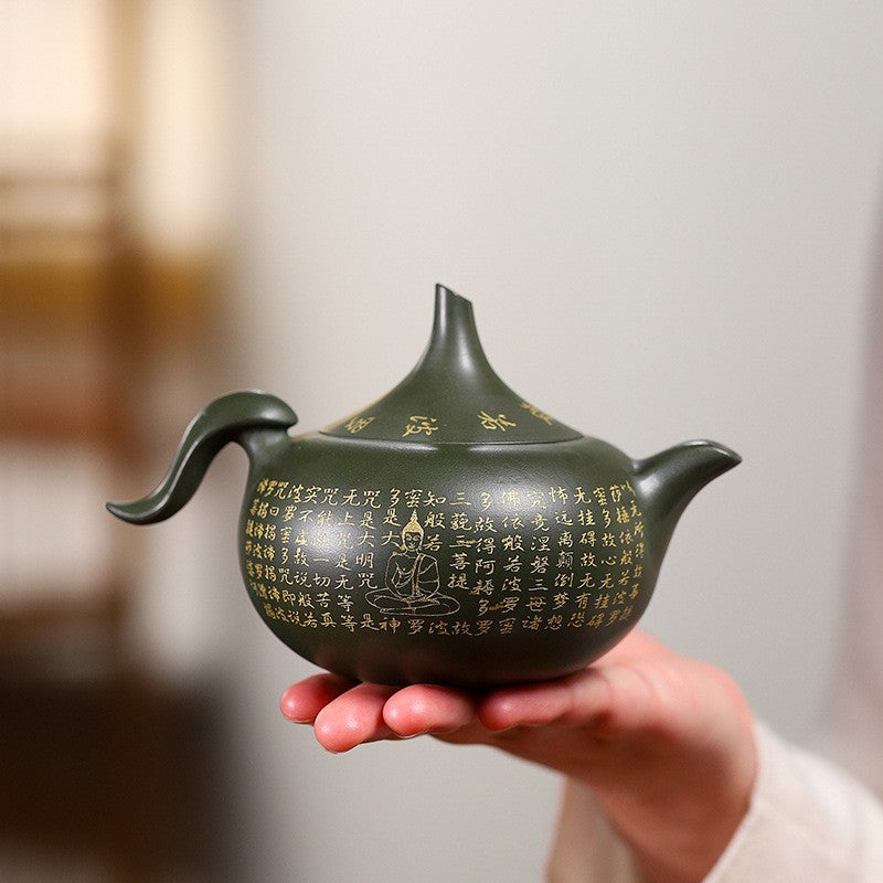 Yixing Purple Clay Tea Pot Chinese Beauty Teapot Master Handmade Zisha Tea Set