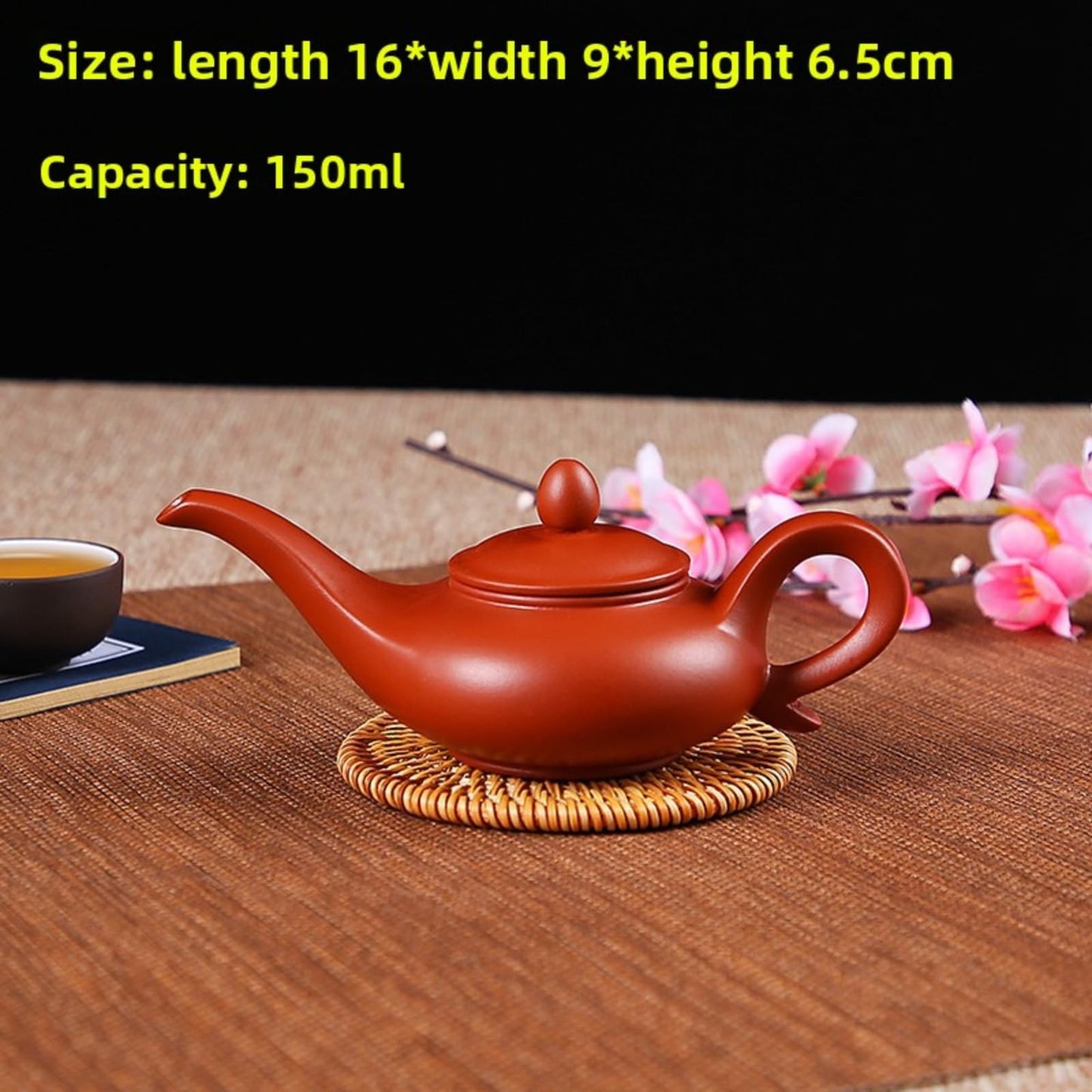 Retro Purple Clay Teapot 150ml 5oz Kungfu Tea Set Receive Guests Tea Infuser