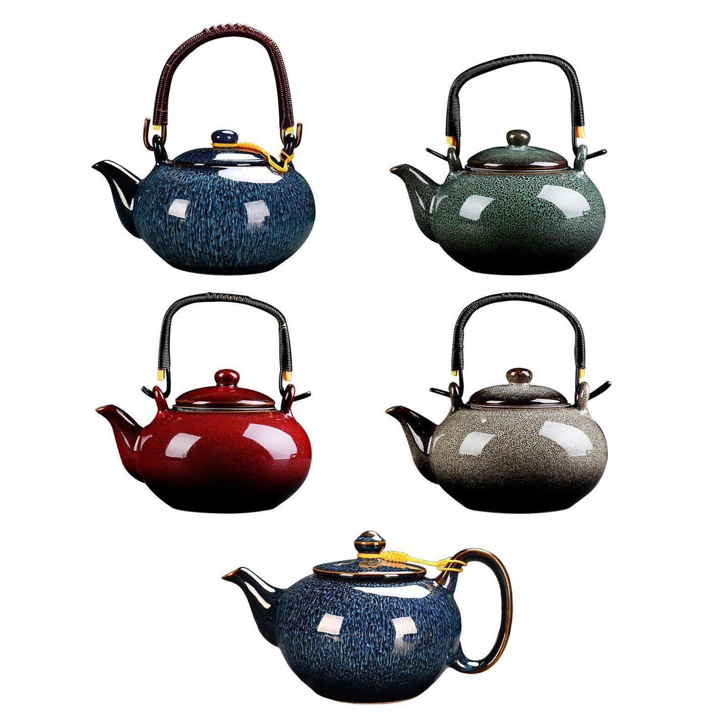 Ceramic Teapot for Boiling Hot Water Tea Dispenser Teaware
