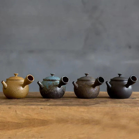 Ceramic Kyusu Teapots Gongfu Tea Pot 320ml