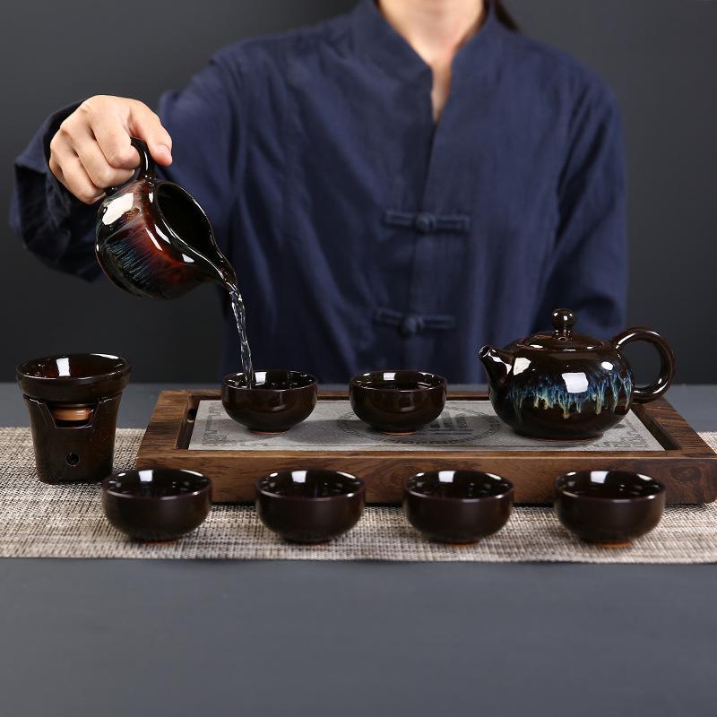 Ceramic Bowl Kung Fu Tea Set Porcelain Tea Cup Puer Oolong Tea China Teapot Cup