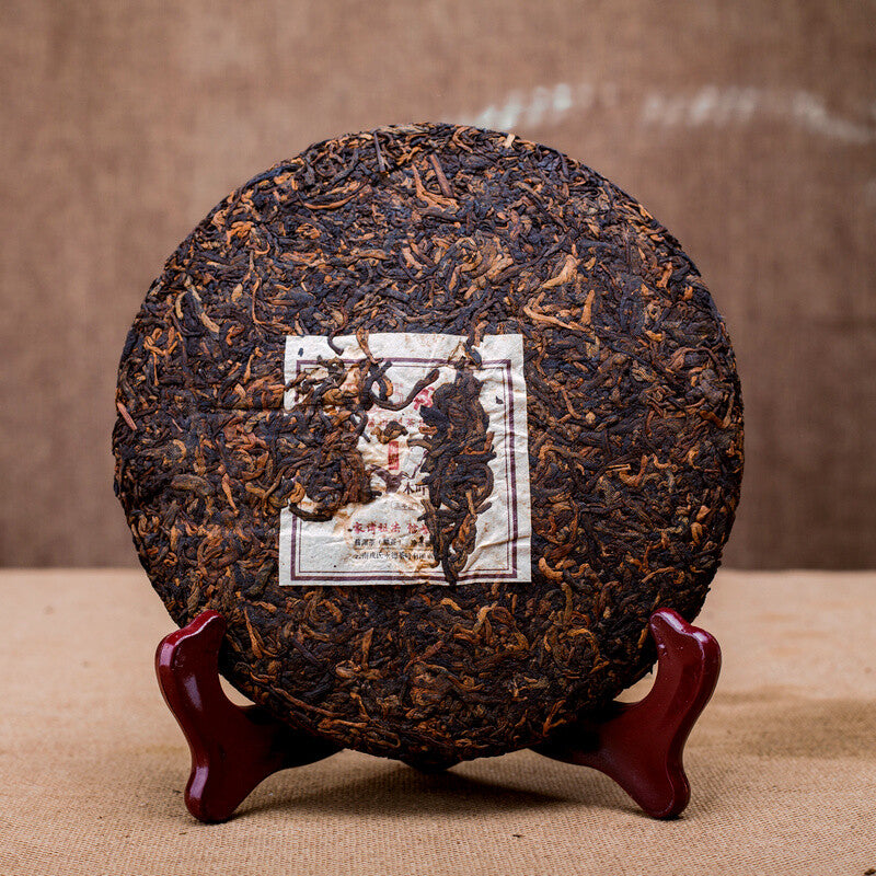 MENGKU Brand Mu Ye Chun Chen Pu-erh Tea Cake 400g Ripe Puer Tea