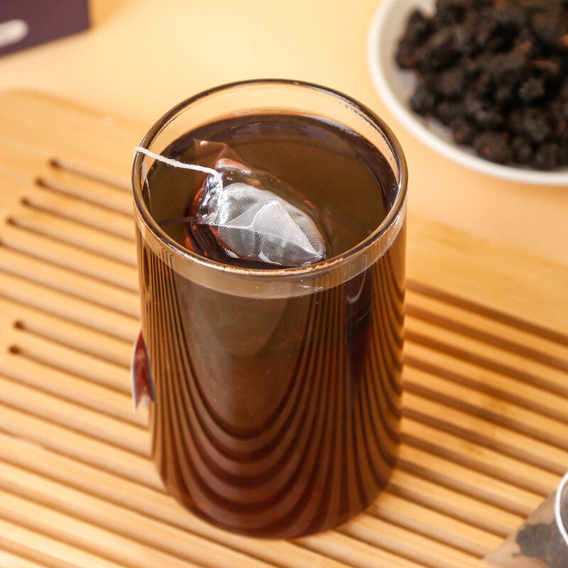 60g Free Dried Black Mulberry Fruit Infusion Tea Health Tea Bag Tea