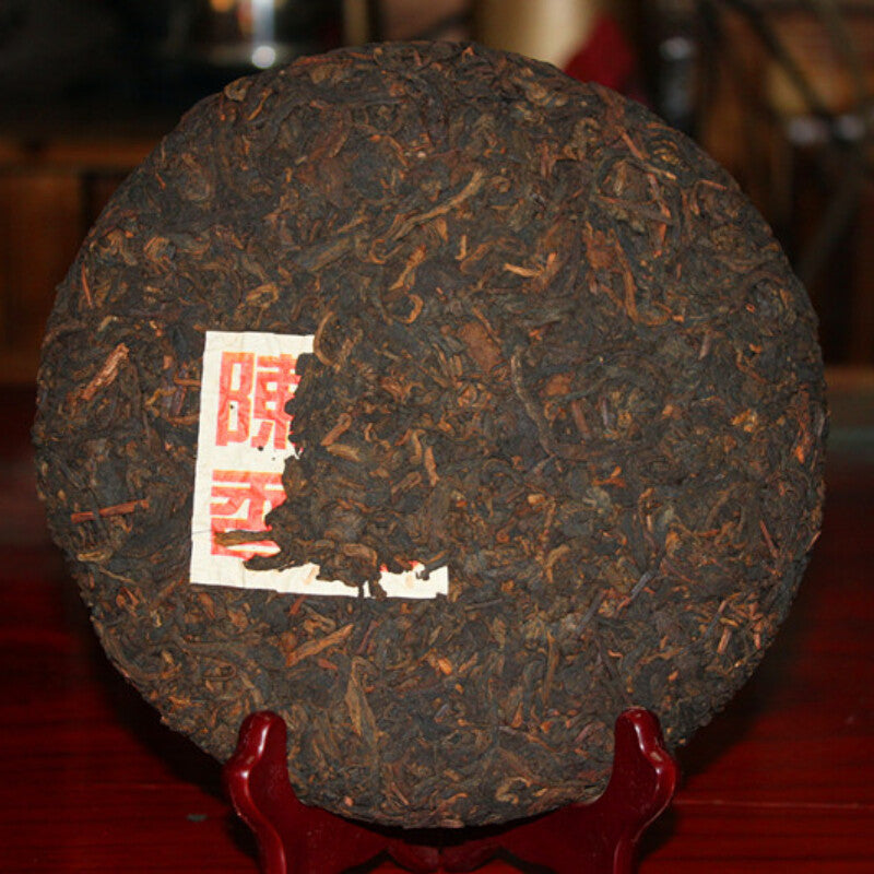 357g Premium Pu'er Tea Natural Ancient Tree Pu'er Cooked Tea Big Leaf Black Tea