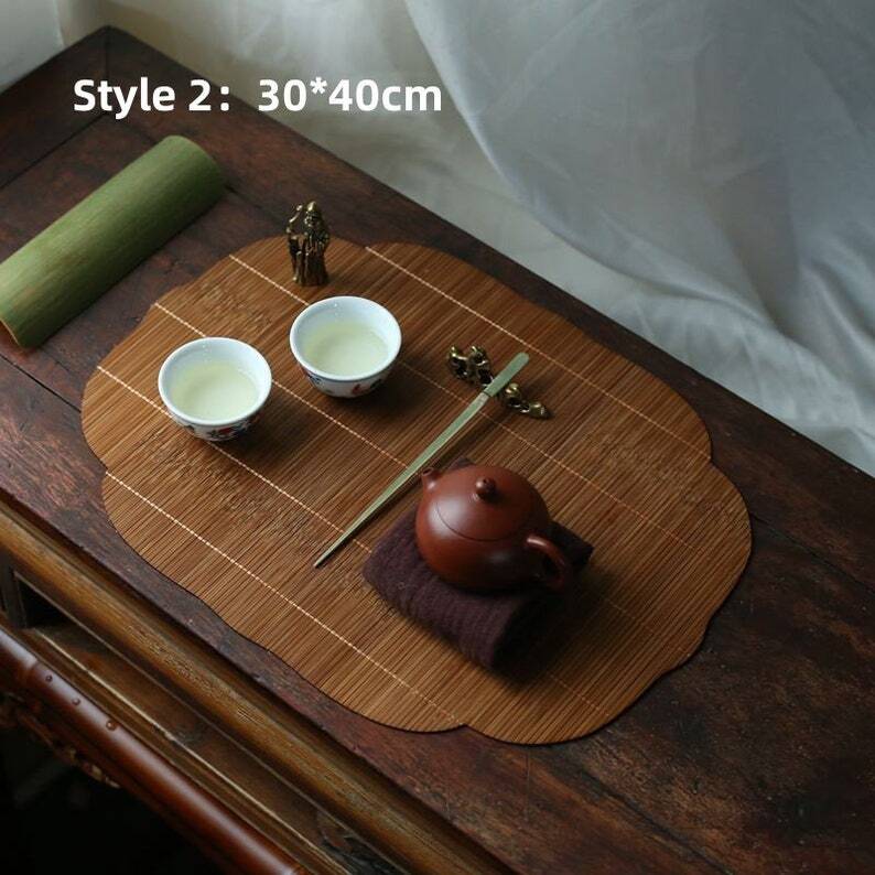 Bamboo Tea Table Mats|Table Cloth|Tea Accessories