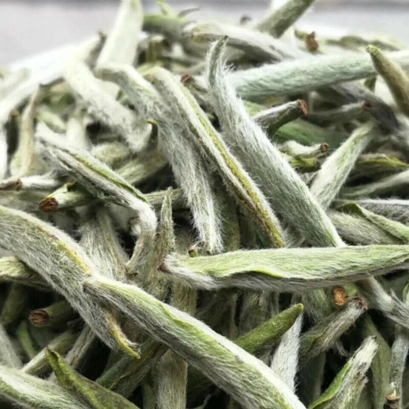 50g Organic China Premium Silver Needle Fuding Ecology White Tea Bud TeaGift Tea