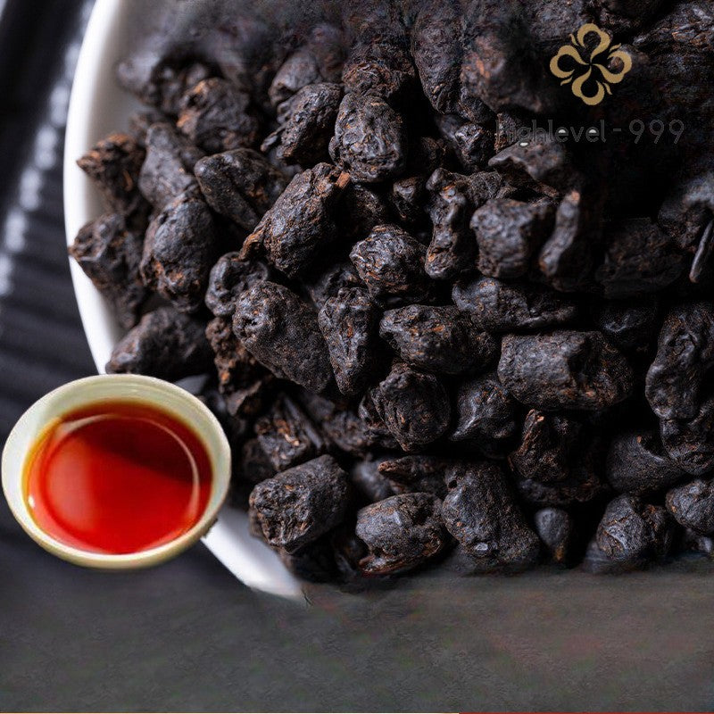 500g Premium Chen Xiang Tea Fossil Suiyinzi Ripe Pu'er Tea Bulk Old Tea Head