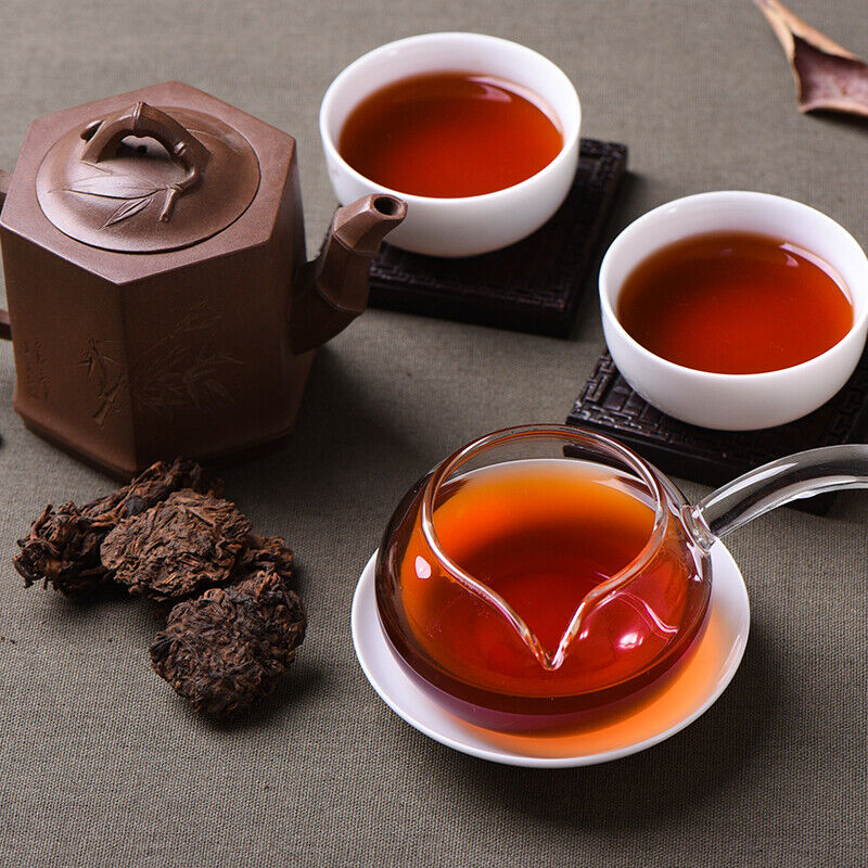YunNan Lao Cha Tou Cooked Puerh Tea * Loose Puerh Tea Ripe Puerh Tea-