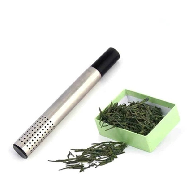 Tea Infuser Tea Strainer Stick Stainless Steel Coffee Tea Filter Teapot Portable