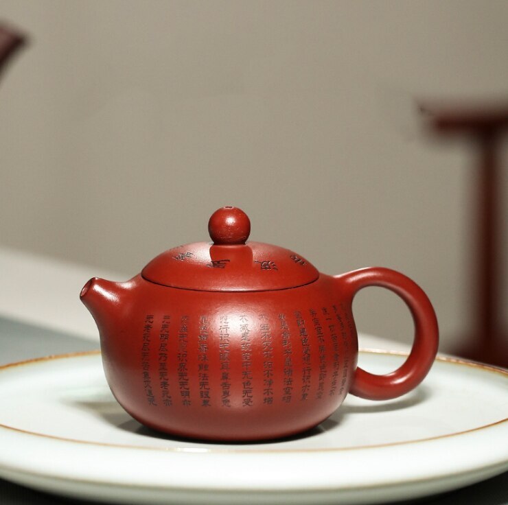 Yixing Raw Ore DaHongPao Teapot Zisha Teapots Health Beauty Kettles Tea Pot Purp