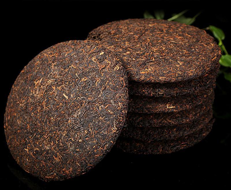 357g Yunnan Pu Erh Tea Puer Ripe Tea Cake Spring Cooked Black Tea Health Care