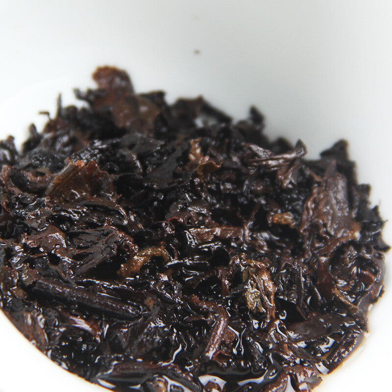 100g Pu'er Tea Cake Brown Mountain Seven Cakes Round Tea Ripening Small Cake Tea