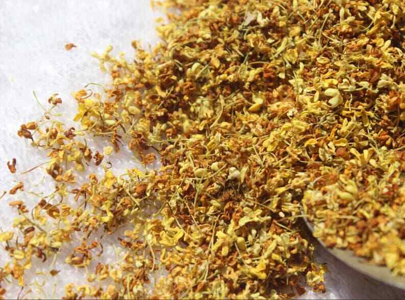 Osmanthus tea Osmanthus flower tea, Osmanthus buds flower tea,chinese flower tea