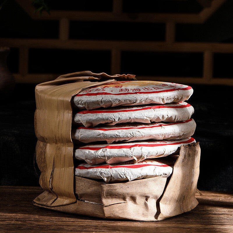 357g Yunnan Tea Puerh Tea 2008 Puerh Tea Cake Ripe Puerh Tea