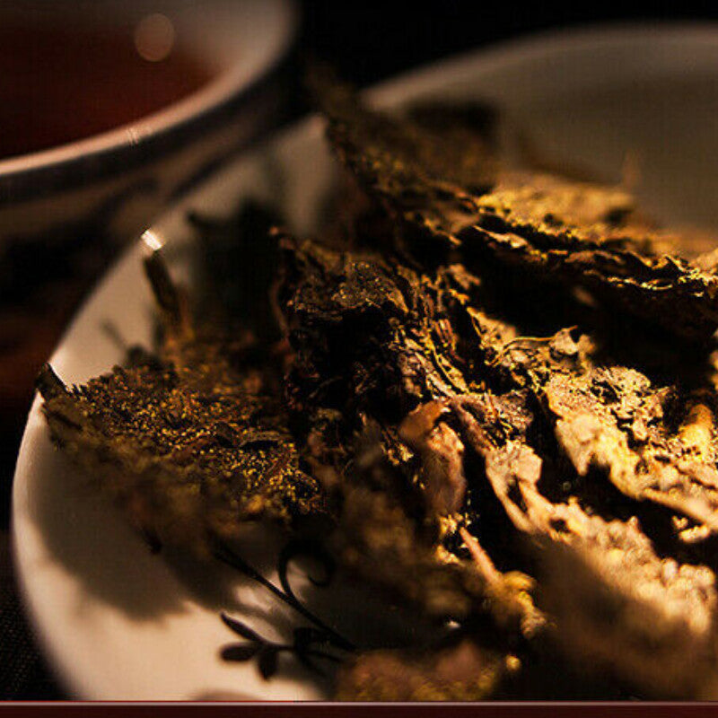 300g Special Made Yiyang Anhua Dark Tea Hei Cha Fu Tea Brick Hunan Fu Tea Fucha