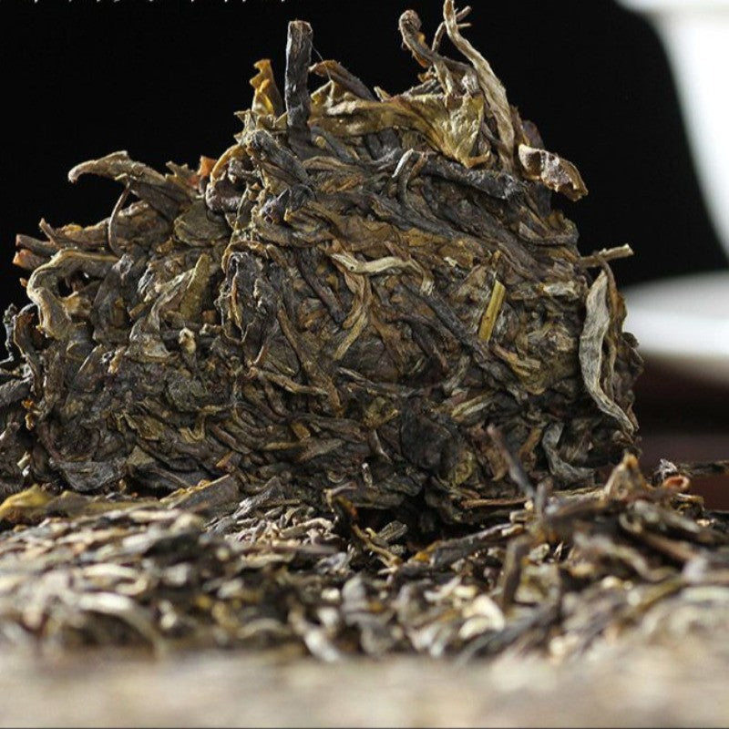 357g Yunnan Pu'er Tea Lao Ban Zhang Cake Tea Raw Tea Cake Ancient Tree Tea