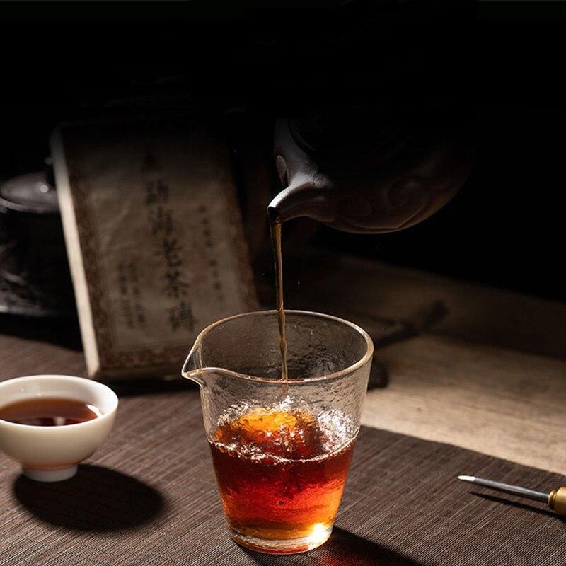 250g Menghai Ripe Puer Aged Tea Shu Pu Er Tea Brick
