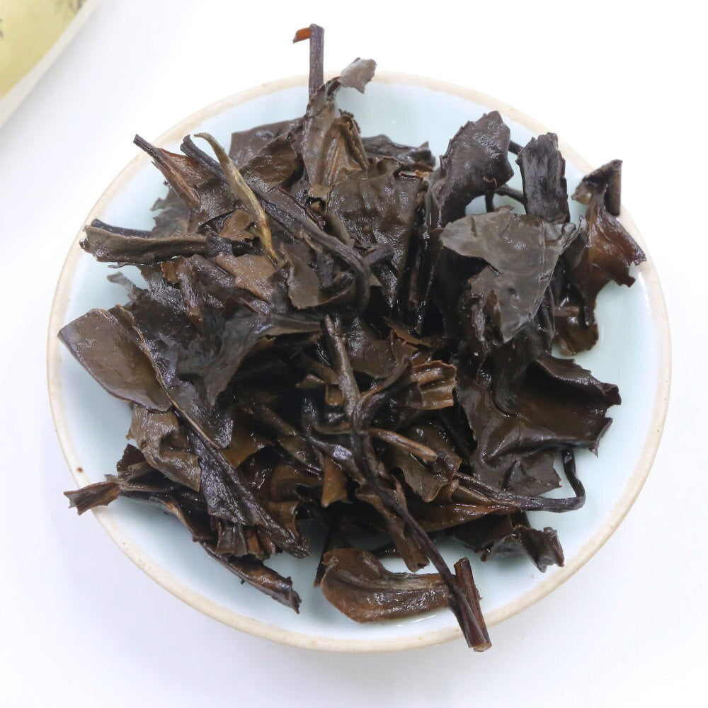 Bai Cha Tea Leaf Cake 300g Shuanghe Organic White Tea Old