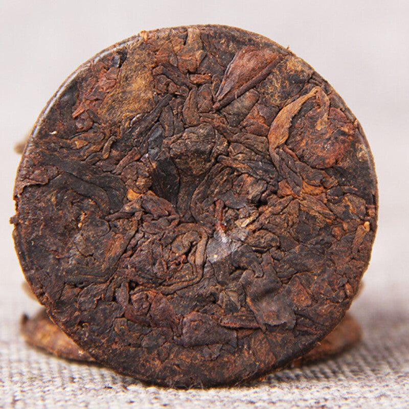 Column Tea Cake Ripe Tea Fermented Craft Tea 200g Top-grade Small Pu'er Tea