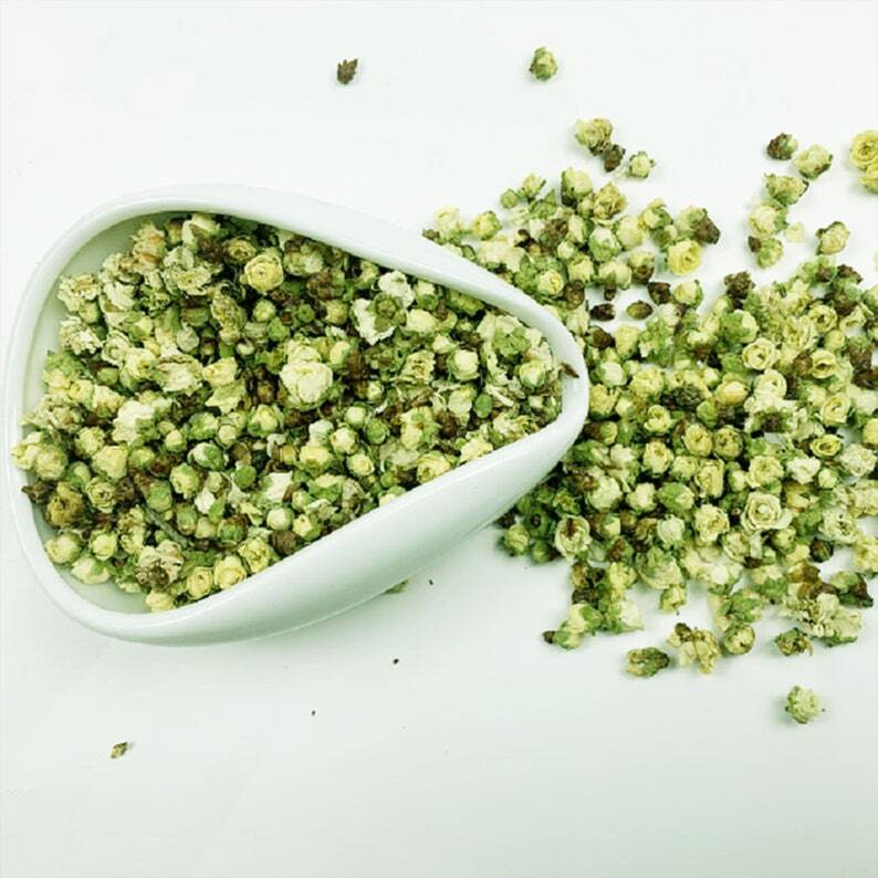 Green Plum Tea Plum Tea Green Plum Flower Chinese Flower Tea Blooming Flower Tea