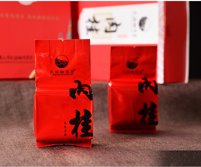 Chinese Tea Wuyi Mountain Oolong Tea Bagged Tea Rougui Tea China Top Grade 250g