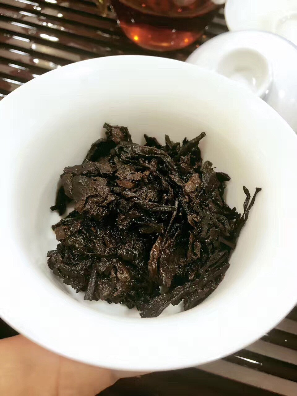 1999 Yunnan Long Ma Tong Qing Yiwu Mt. Old Tea Pu Er Tea Cake Ripe Puer Tea 357g