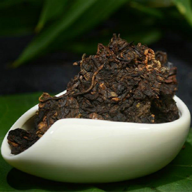 Premium Ripe Pu-erh Tea Cake Cooked Puerh Tea Black Tea Original Pu'er Tea 357g