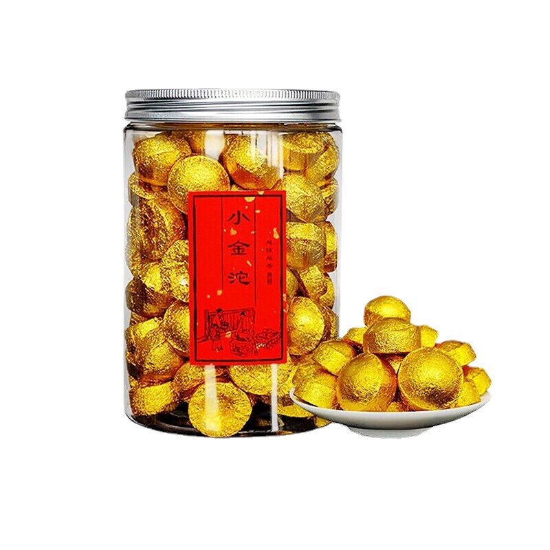 Mini Tuo Tea 500g Yunnan Pu'er Ripe Tea Yiwu Ancient Tree Tea Leaves