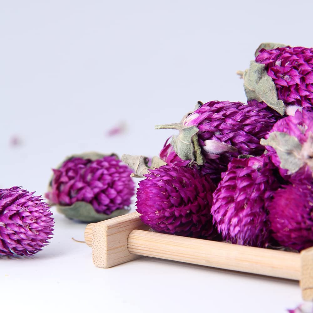 Dried Gomphrena Globosa Flower Tea Blooming Flower Tea Herbal Tea 1.75oz/50g