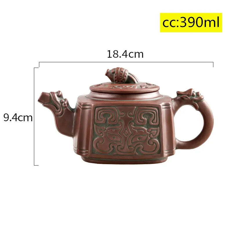 Yixing Tea Pot Raw Ore Purple Clay Tea Set Kettle Chinese Tea Ceremony Teapot