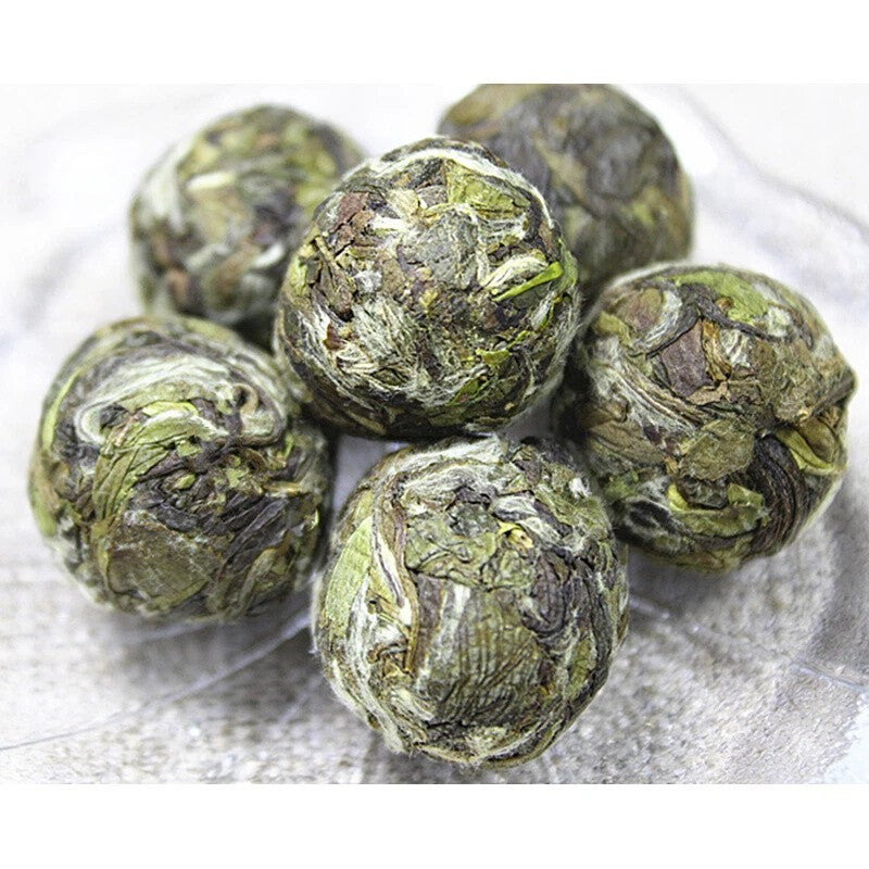 250g Mini pearl bai mu dan white cake,Chinese white tea balls,china Pai Mu Tan