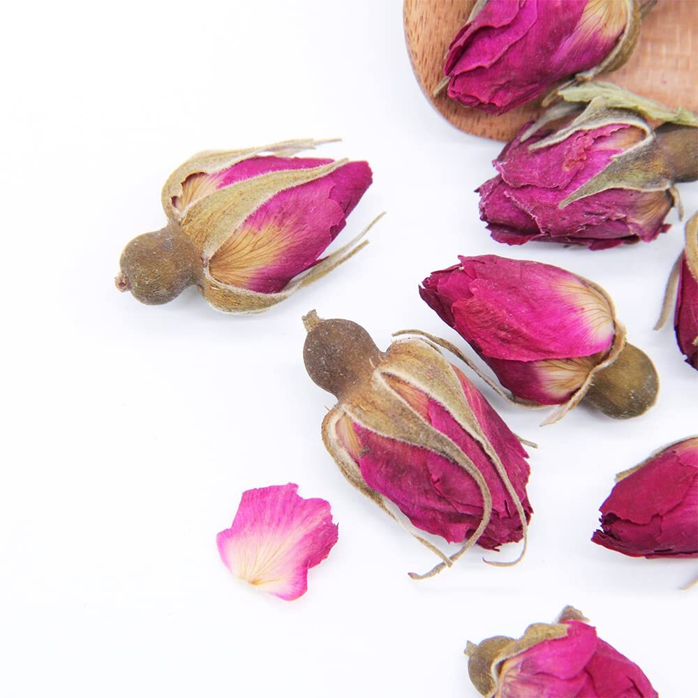 100g/3.5oz Red Rose Tea -Chinese Tea-Rose Bud Dried Herbal Tea - Decaffeinated