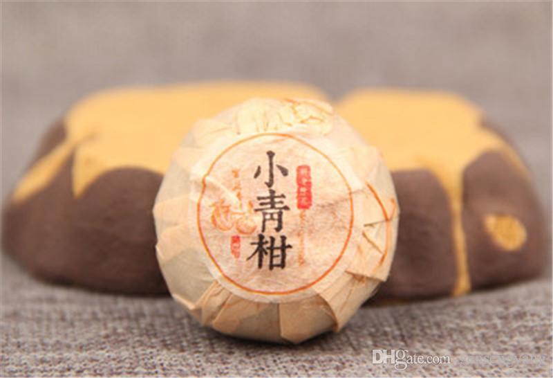 100g Puer Cooked Tea Small Green Citrus PuErTea Yunnan Puerh Tea Xinhui Orange