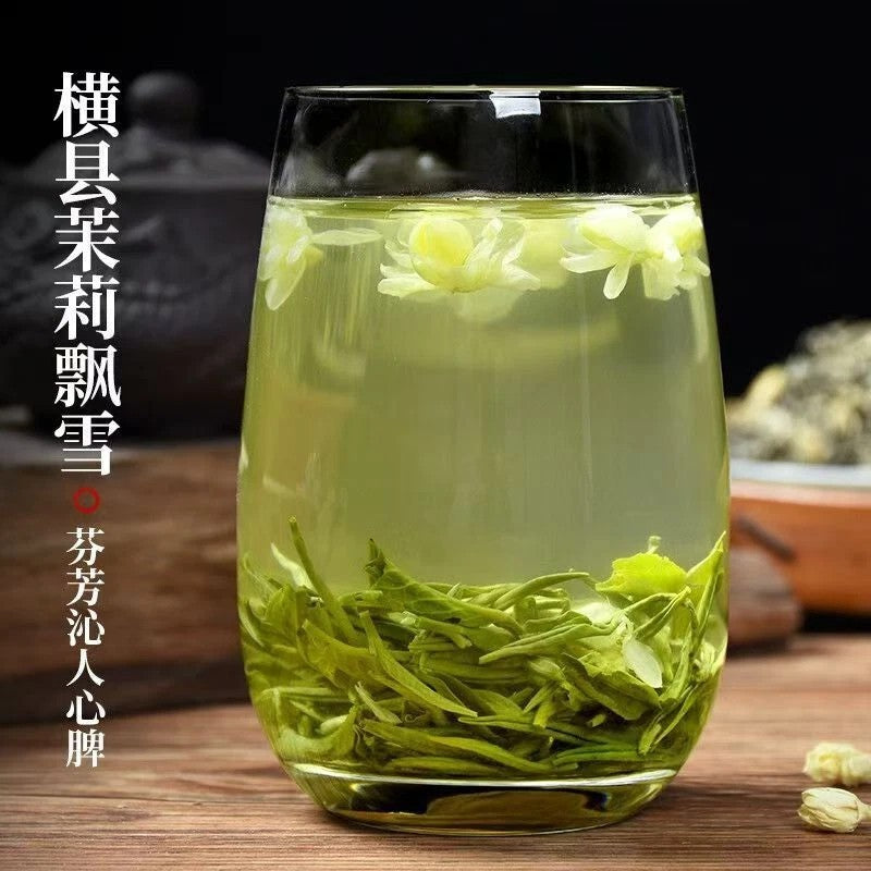 500g Chinese Jasmine green Tea Loose Leaf tea Natural Food Green Tea Flower Tea