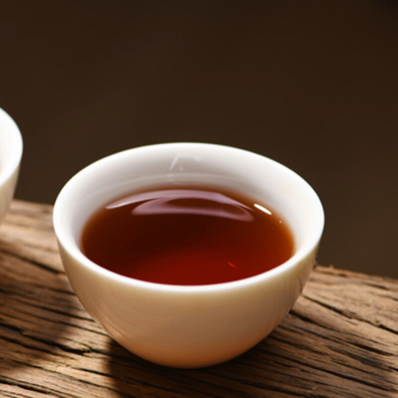 500g Deep Mountain Ripe Puerh Tea LaoTongZhi Top Haiwan Shen Shan Lao Shu Puer