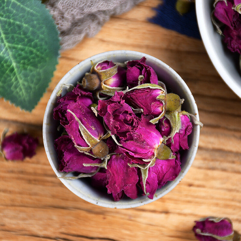 Rose Tea Organic Healthy Herbal Flower Tea Canned Ping Yin Mei Gui Cha Tea 100g