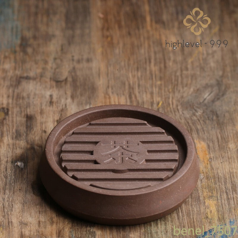 Chinese Teapot Base Clay Teapot Trivets Saucer For Teapot Coin Kung Fu Tea