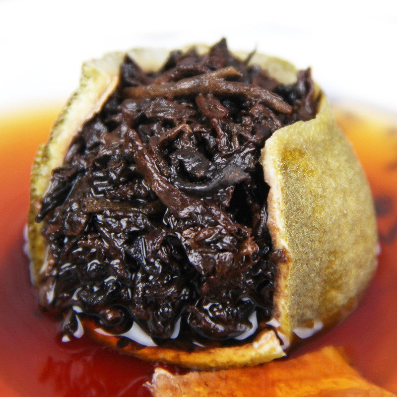 100g Small Green Mandarin Orange Royal Court Pu'er Tea Ganpu Tea Chenpi Ripe Tea